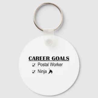 Ninja Career Goals - Postal Worker Key Ring