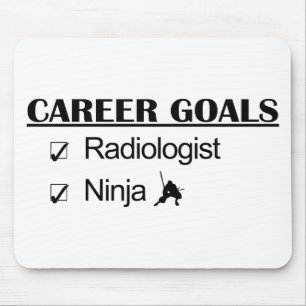 Ninja Career Goals - Radiologist Mouse Mat
