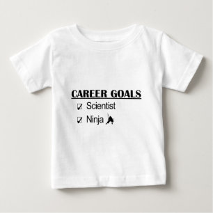 Ninja Career Goals - Scientist Baby T-Shirt