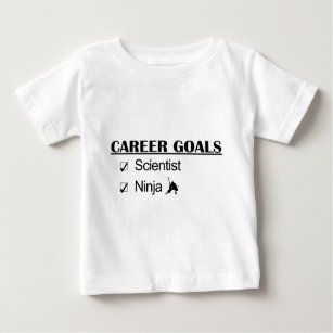 Ninja Career Goals - Scientist Baby T-Shirt