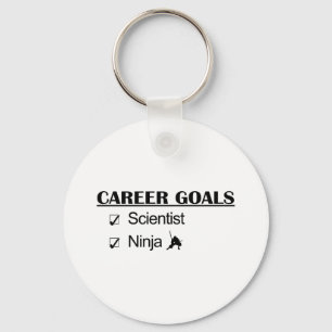 Ninja Career Goals - Scientist Key Ring