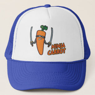 Ninja Carrot Trucker Hat