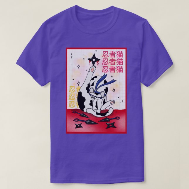 ninja cat1 T-Shirt (Design Front)