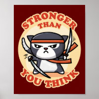 Ninja Cat | Stronger Than You Think