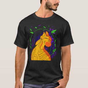 Ninja Cat Warrior Funny T-Shirt