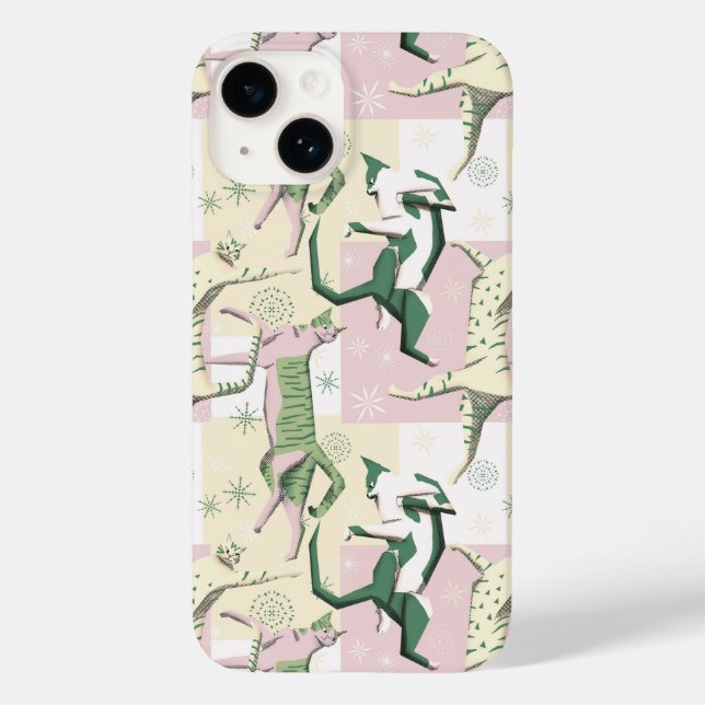 Ninja cats icecream Case-Mate iPhone case (Back)