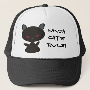 Ninja Cats Rule! Trucker Hat