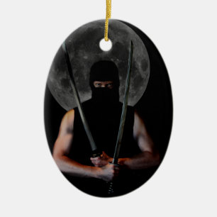 Ninja Christmas Ornament