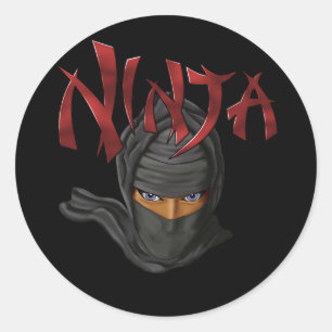 Ninja Classic Round Sticker