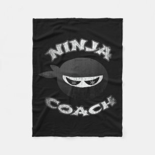 Ninja Coach Multitasking Team Trainer Speaker Gym  Fleece Blanket