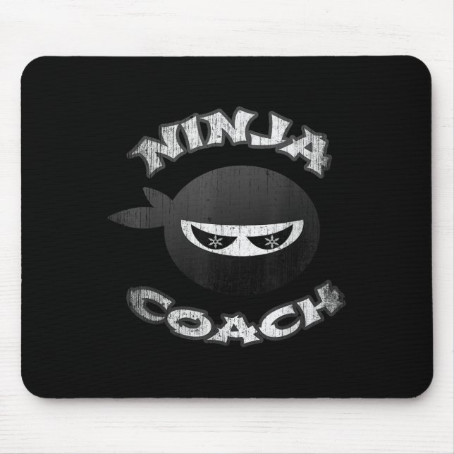 Ninja Coach Multitasking Team Trainer Speaker Gym  Mouse Mat (Front)