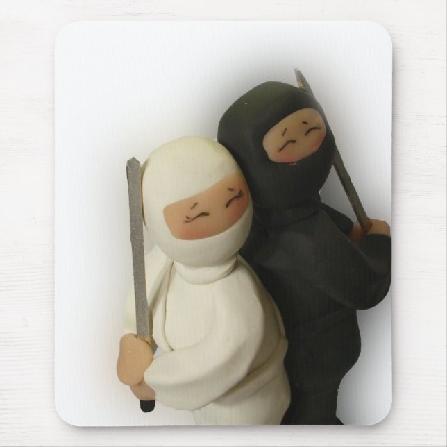 Ninja Couple Mousepad (Front)