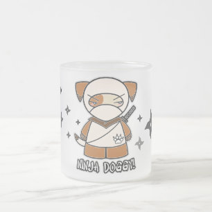Ninja Doggy! With Shurikens Mug