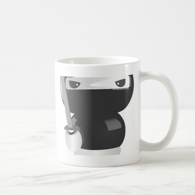 Ninja Doll Coffee Mug (Right)