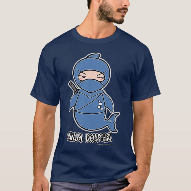 Ninja Dolphin! T-shirt (Front)