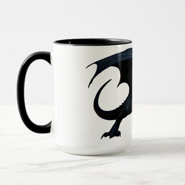 Ninja Dragon Mug (Left)