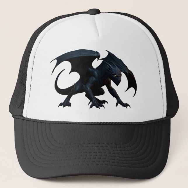 Ninja Dragon Trucker Hat (Front)
