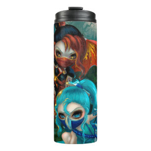"Ninja Dragonlings" Thermal Tumbler