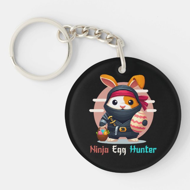 Ninja Egg Hunter Key Ring (Front)