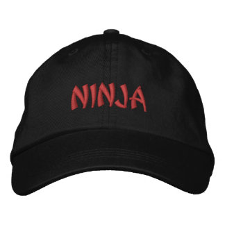 NINJA EMBROIDERED HAT