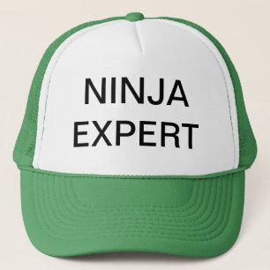 NINJA EXPERT TRUCKER HAT