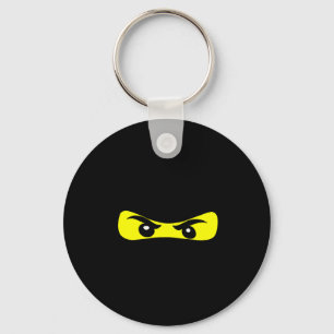 Ninja Eyes Fun Halloween Ninja Costume  Key Ring