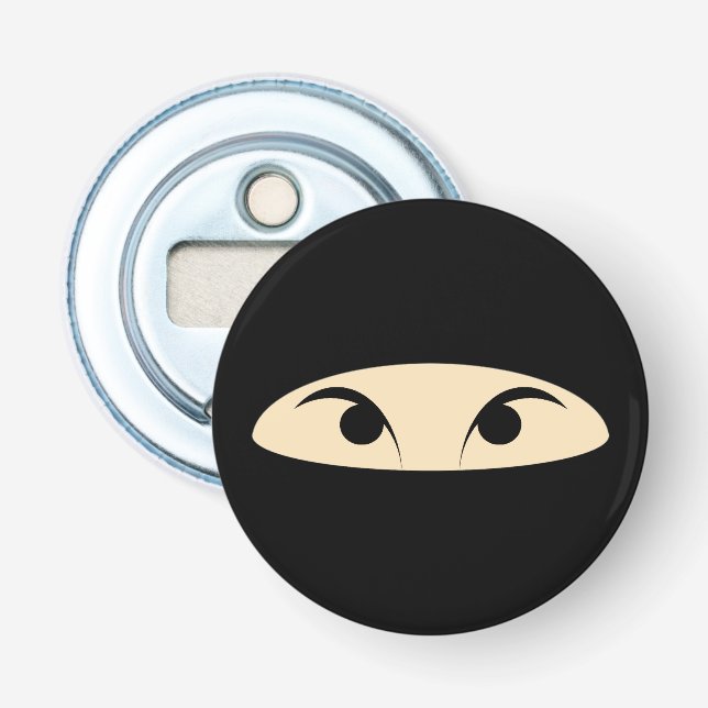 Ninja Face Bottle Opener (Front)