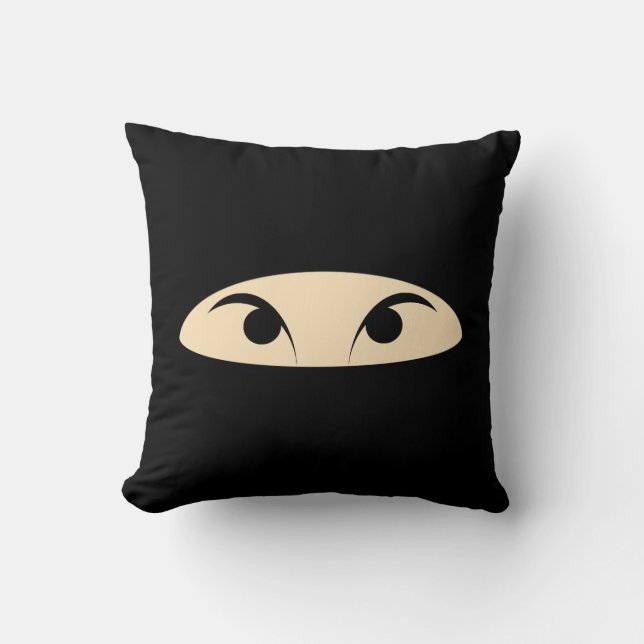 Ninja Face Cushion (Front)