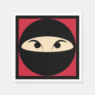 Ninja Face Napkin