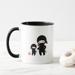 Ninja Father and Kid Mug