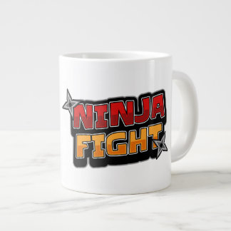 NINJA FIGHT LARGE COFFEE MUG