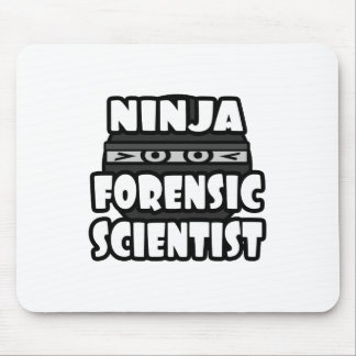 Ninja Forensic Scientist Mouse Mat