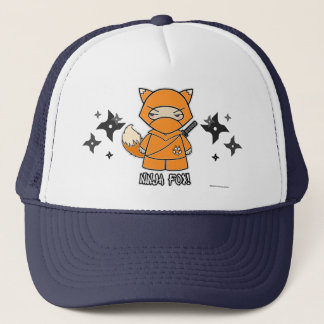 Ninja Fox! With Shurikens Hat