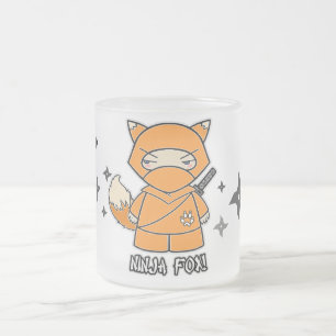 Ninja Fox! With Shurikens Mug
