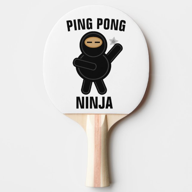 NINJA FUNNY PING PONG PADDLE (Front)