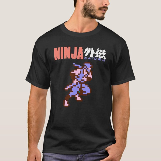 Ninja Gaidens Ryu with Logo Essential  T-Shirt (Front)