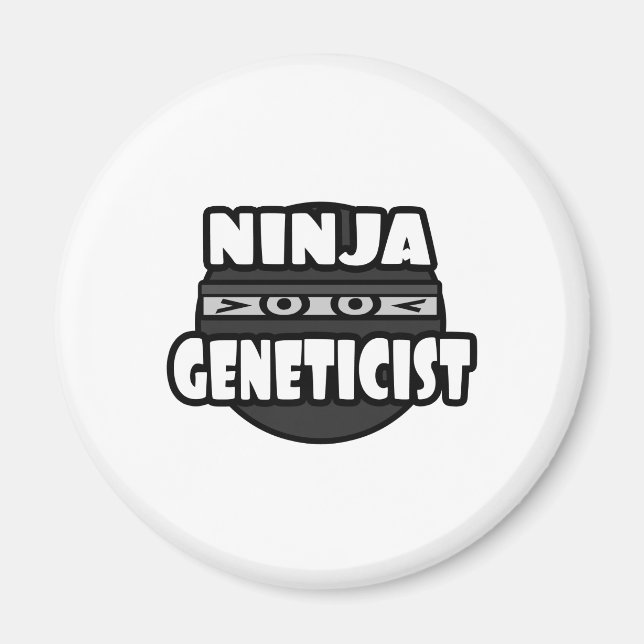 Ninja Geneticist Magnet (Front)