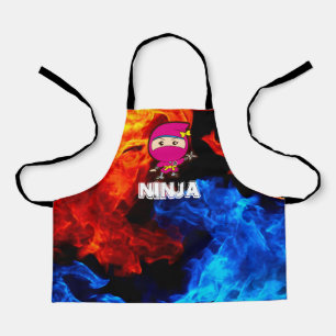 Ninja Girl Apron