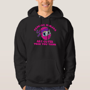 Ninja Girl Female Ninjas Are R Than You Think Girl Hoodie