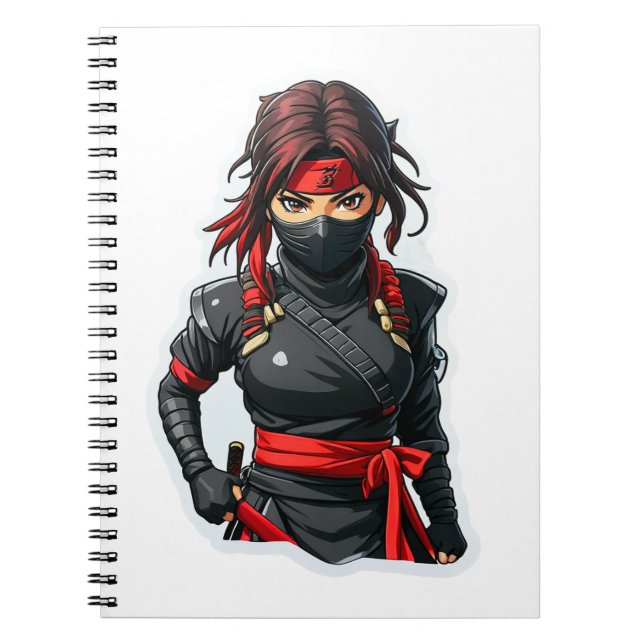 Ninja Girl Notebook (Front)