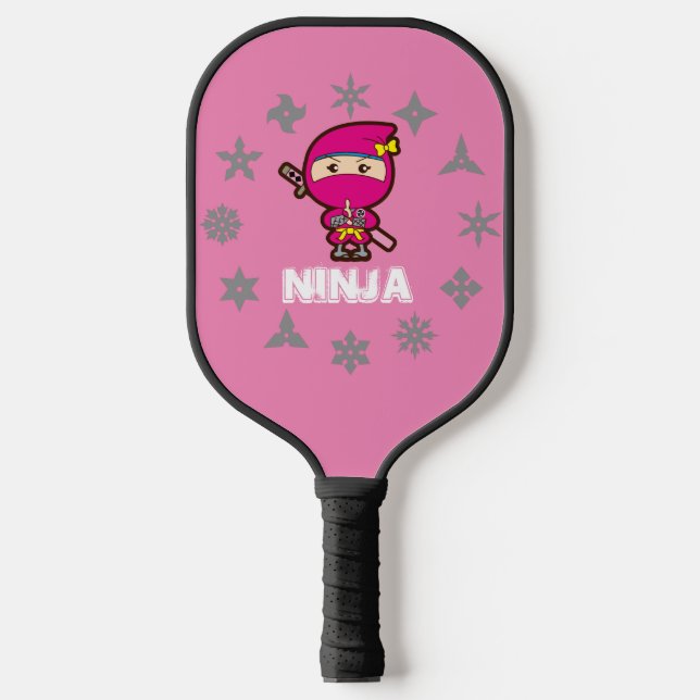 Ninja Girl Pickleball Paddle (Front)
