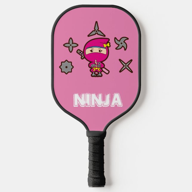 Ninja Girl Pickleball Paddle (Front)