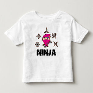 Ninja Girl Toddler T-Shirt