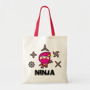Ninja Girl Tote Bag