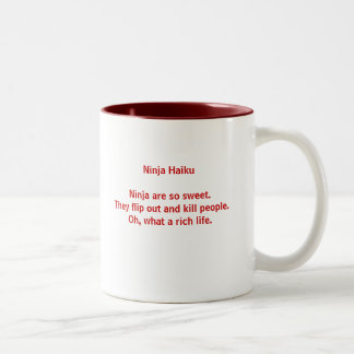 Ninja Haiku Mug