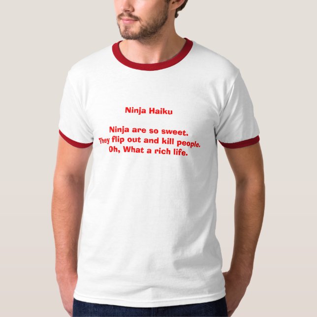 Ninja Haiku Tee (Front)