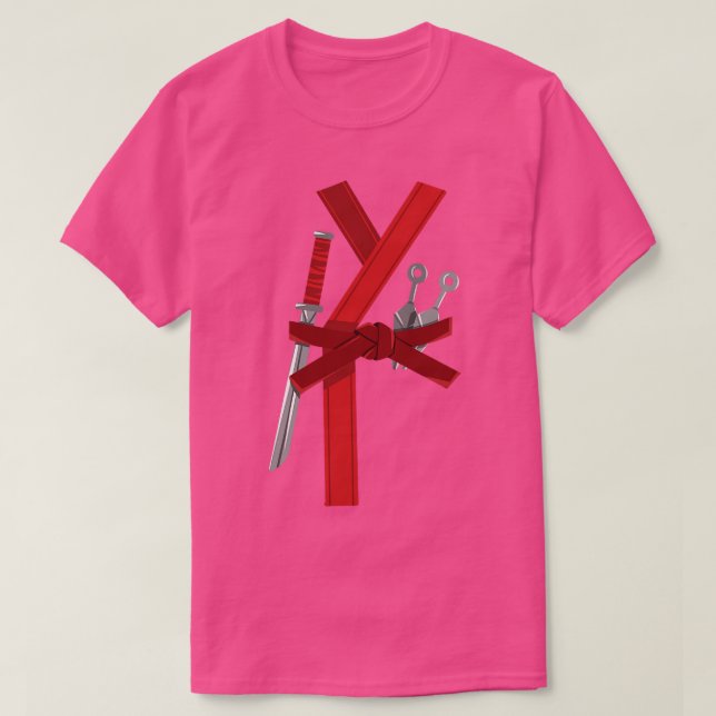 Ninja Halloween Costume T-Shirt (Design Front)
