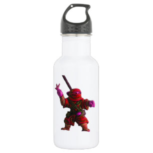 Ninja in Red 532 Ml Water Bottle