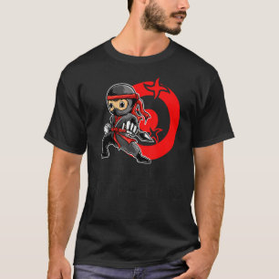 Ninja In Training  For Boys Japan Warrior Ninja Ey T-Shirt