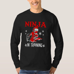 Ninja In Training For Shinobi Kids Karate T-Shirt